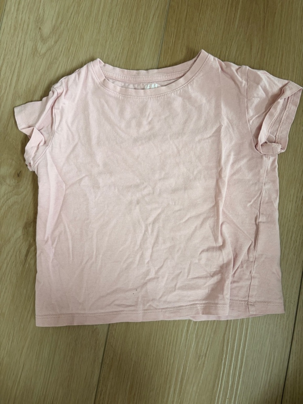 H&M Kids Short Sleeve Tee Pack - Pink, White, Gray, Black - Picture 5 of 7